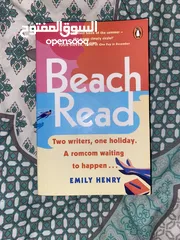  1 Reading book Beach Read by Emily Henry